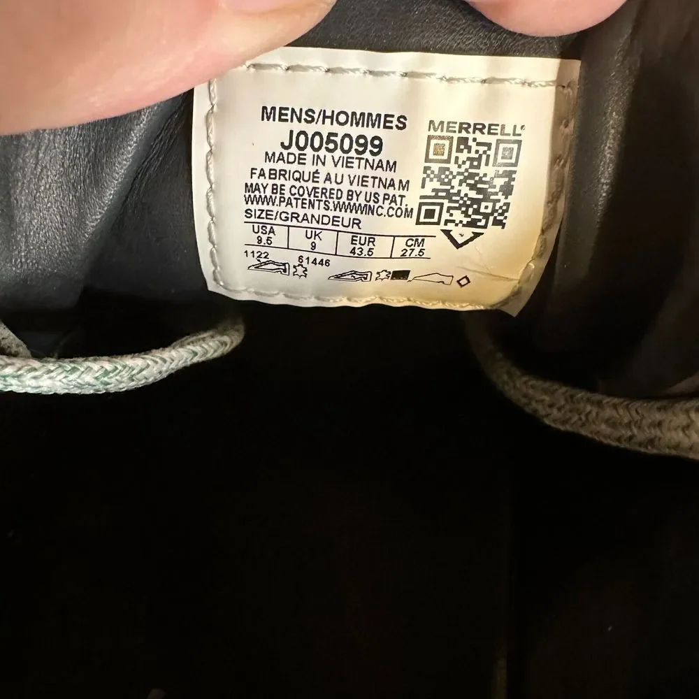 Merrell size 5m